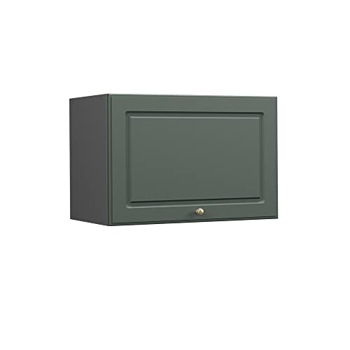 Vicco Hängeschrank Fame-Line, Grün-Gold Landhaus/Anthrazit, 60 cm Flach von Vicco