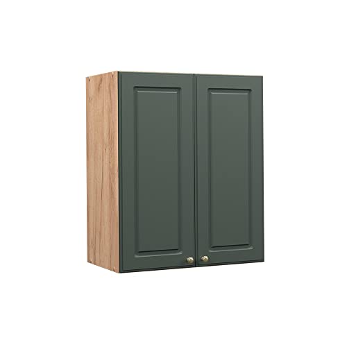 Vicco Hängeschrank Fame-Line, Grün-Gold Landhaus/Goldkraft Eiche, 60 cm von Vicco