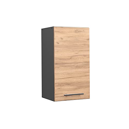 Vicco Hängeschrank Fame-Line, Goldkraft Eiche/Anthrazit, 40 cm von Vicco