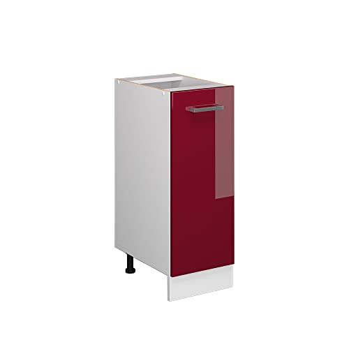 Vicco Apothekerschrank R-Line, Bordeaux Hochglanz/Weiß, 30 cm ohne Arbeitsplatte Vicco Apothekerschrank R-Line, Bordeaux Hochglanz/Weiß, 30 cm ohne Arbeitsplatte von Vicco