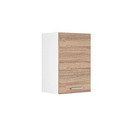 Vicco Hängeschrank R-Line, Sonoma/Weiß, 40 cm von Vicco