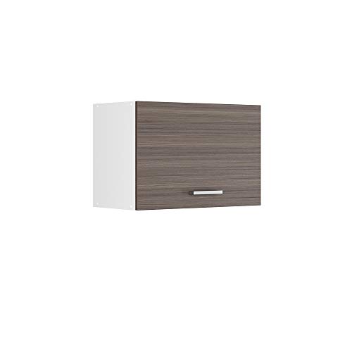 Vicco Hängeschrank R-Line, Grau/Weiß, 60 cm Flach von Vicco