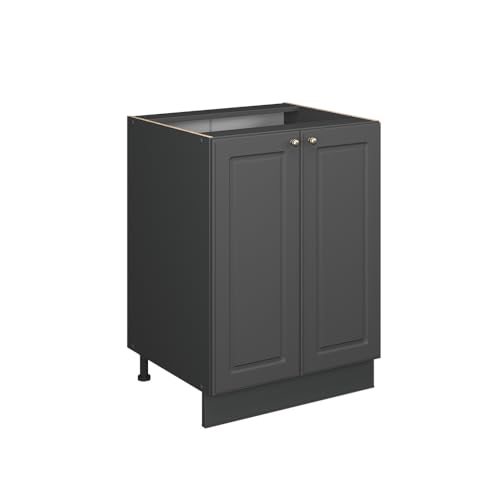 Vicco Küchenunterschrank Fame-Line, Anthrazit-Gold Landhaus, 60 cm, AP Anthrazit Vicco Küchenunterschrank Fame-Line, Anthrazit-Gold Landhaus, 60 cm, AP Anthrazit von Vicco