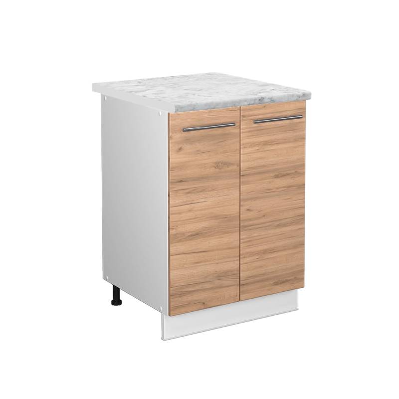 Vicco Küchenunterschrank Fame-Line Goldkraft Eiche/Weiß 60 cm AP Marmor Vicco Küchenunterschrank Fame-Line Goldkraft Eiche/Weiß 60 cm AP Marmor von Vicco