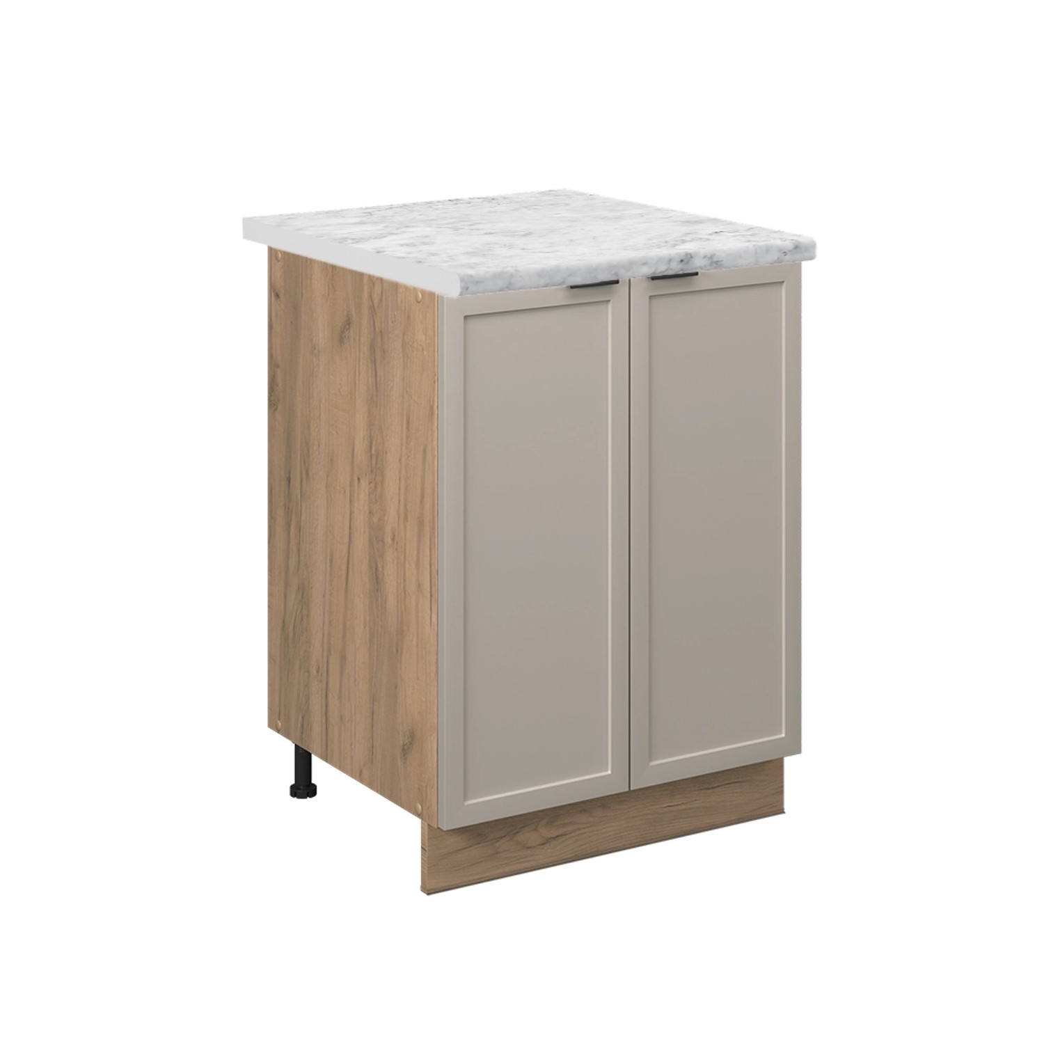 Vicco Küchenunterschrank Fame-Line Küchenkommode GrauBeige 60 cm AP Marmor mit Goldkraft Eiche Korpus Vicco Küchenunterschrank Fame-Line Küchenkommode GrauBeige 60 cm AP Marmor mit Goldkraft Eiche Korpus von Vicco