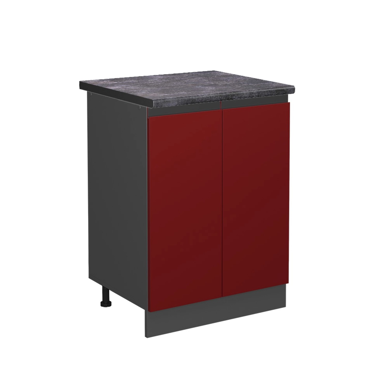 Vicco Küchenunterschrank R-Line Küchenkommode Rot/Anthrazit 60 cm AP Anthrazit Vicco Küchenunterschrank R-Line Küchenkommode Rot/Anthrazit 60 cm AP Anthrazit von Vicco