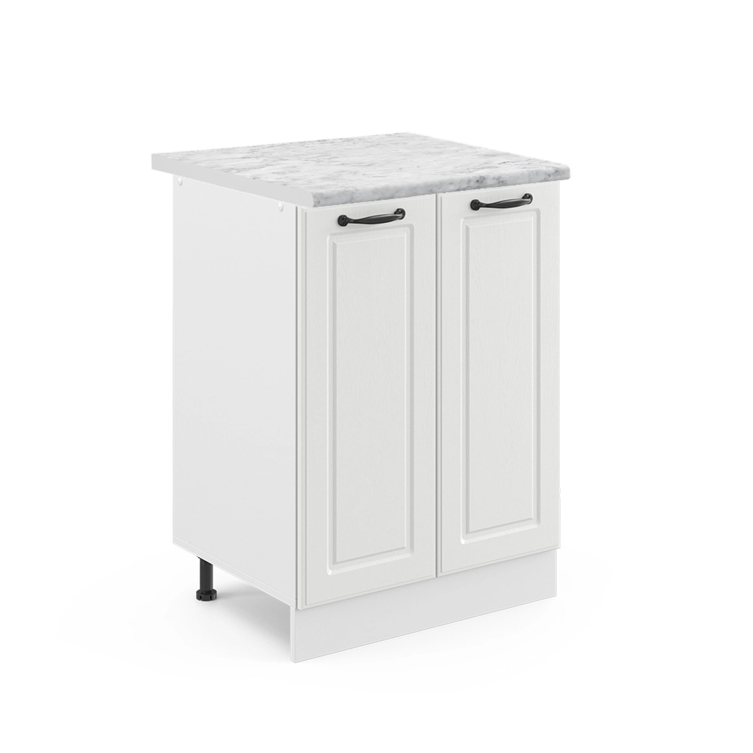 Vicco Küchenunterschrank R-Line Küchenkommode Weiß Landhaus/Weiß 60 cm AP Marmor Vicco Küchenunterschrank R-Line Küchenkommode Weiß Landhaus/Weiß 60 cm AP Marmor von Vicco
