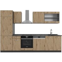 Vicco - Küchenzeile R-Line, Artisan Eiche/Anthrazit, 300 cm ohne Arbeitsplatte Vicco - Küchenzeile R-Line, Artisan Eiche/Anthrazit, 300 cm ohne Arbeitsplatte von Vicco