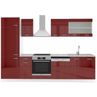 Vicco - Küchenzeile R-Line, Bordeaux Hochglanz/Weiß, 300 cm , ap Marmor Vicco - Küchenzeile R-Line, Bordeaux Hochglanz/Weiß, 300 cm , ap Marmor von Vicco