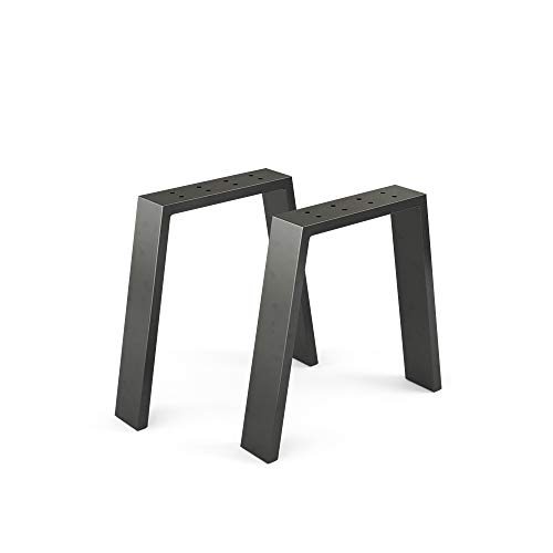 Vicco Tischbeine, Tischfüsse, Schwarz, 45 x 42 cm U-förmig von Vicco