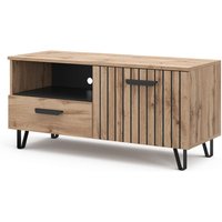 Vicco - Lowboard Amber, Braun, 100.2 x 48.5 cm mit Schublade und Tür Vicco - Lowboard Amber, Braun, 100.2 x 48.5 cm mit Schublade und Tür von Vicco