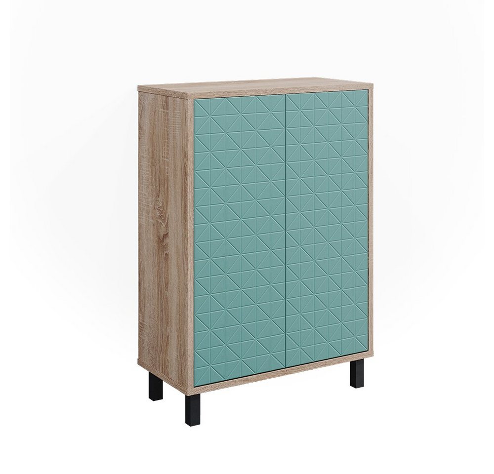 Vicco Midischrank Agasta, Mintgrün/Sonoma, 56.2 x 83.2 cm Vicco Midischrank Agasta, Mintgrün/Sonoma, 56.2 x 83.2 cm von Vicco