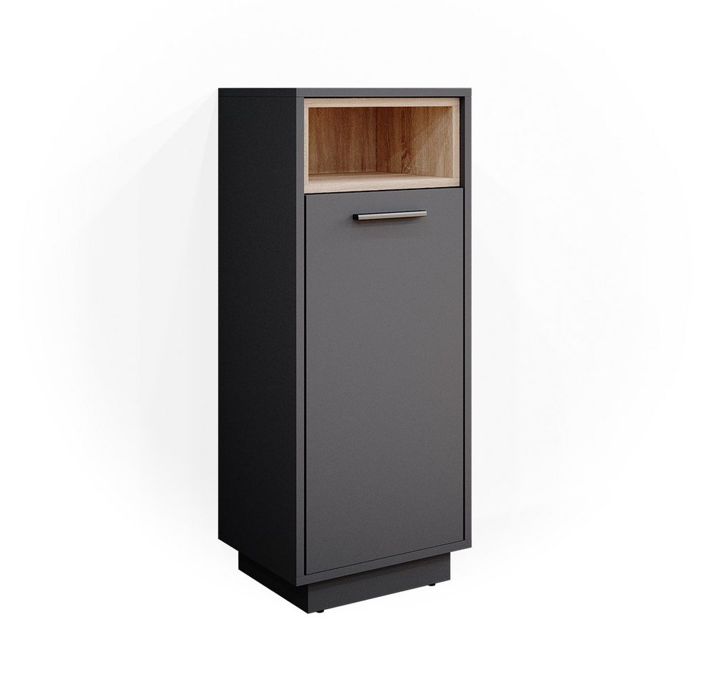 Vicco Midischrank Beatrice, Anthrazit, 38 x 93 cm Vicco Midischrank Beatrice, Anthrazit, 38 x 93 cm von Vicco