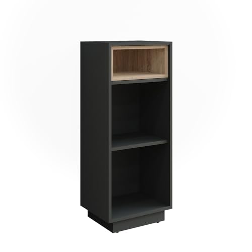 Vicco Midischrank Anthrazit/Sonoma Beatrice 38x93x30 cm - Aufbewahrungsschrank, Viel Stauraum für Handtücher, Kosmetik & Pflegeprodukte Vicco Midischrank Anthrazit/Sonoma Beatrice 38x93x30 cm - Aufbewahrungsschrank, Viel Stauraum für Handtücher, Kosmetik & Pflegeprodukte von Vicco