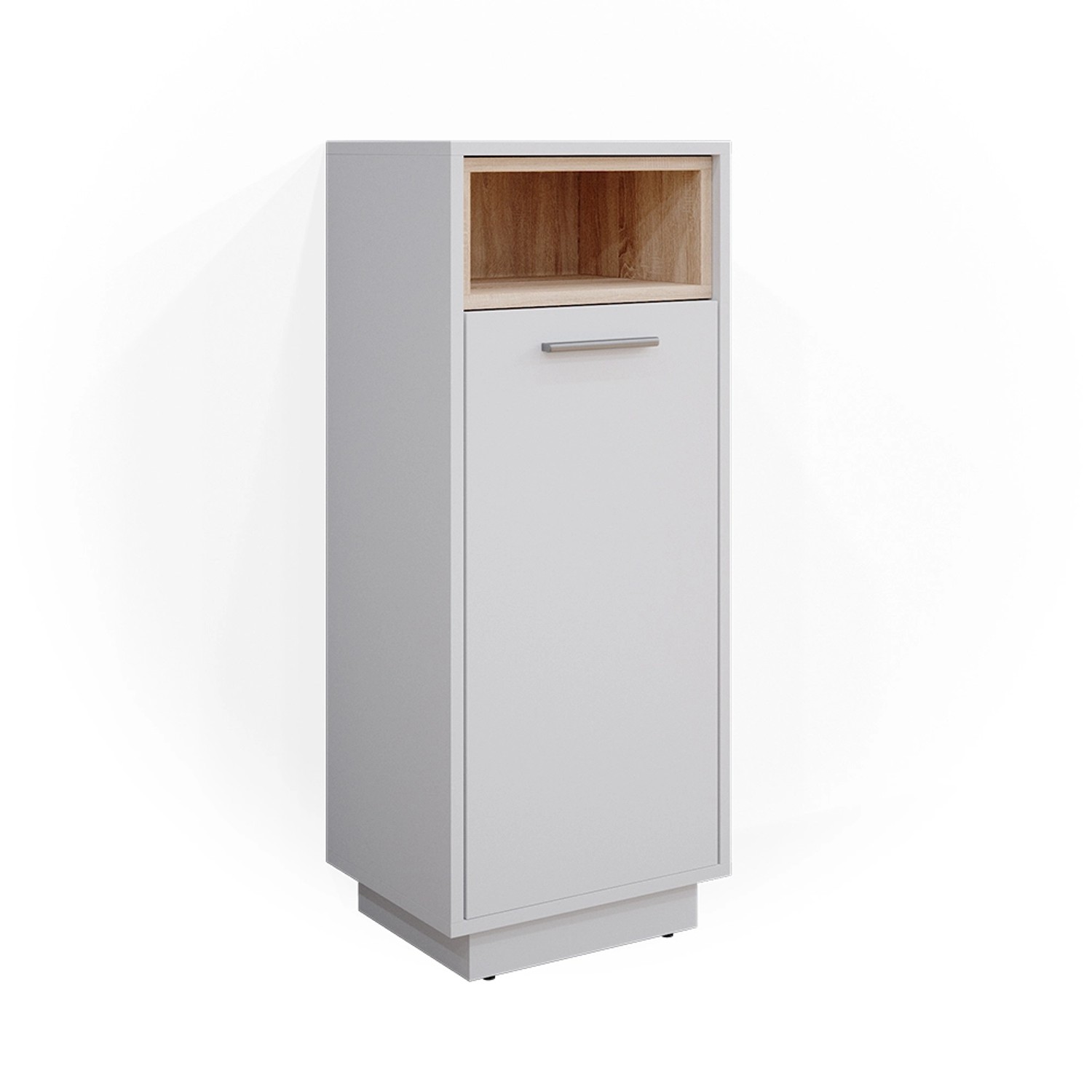 Vicco Midischrank Beatrice Weiß/Sonoma 38 x 93 cm Vicco Midischrank Beatrice Weiß/Sonoma 38 x 93 cm von Vicco