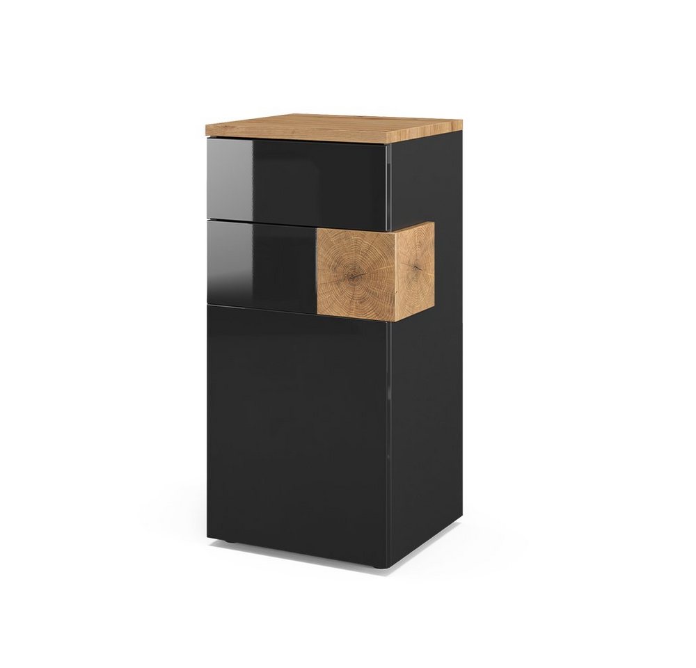Vicco Midischrank Eden, Anthrazit/Artisan-Eiche, 40 x 84 cm Vicco Midischrank Eden, Anthrazit/Artisan-Eiche, 40 x 84 cm von Vicco