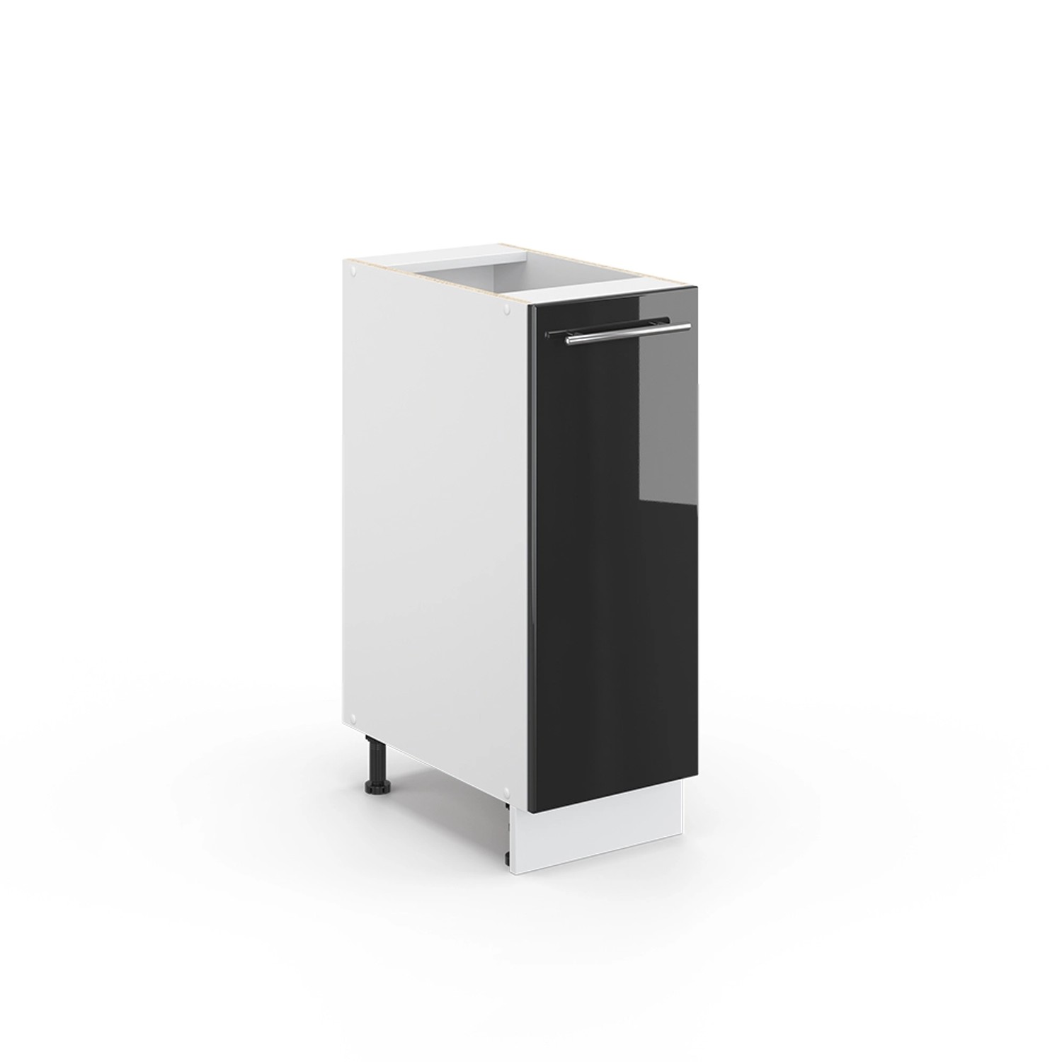 Vicco Midischrank Fame-Line Anthrazit Hochglanz/Weiß 30 x 82 cm ohne Arbeitsplatte Vicco Midischrank Fame-Line Anthrazit Hochglanz/Weiß 30 x 82 cm ohne Arbeitsplatte von Vicco