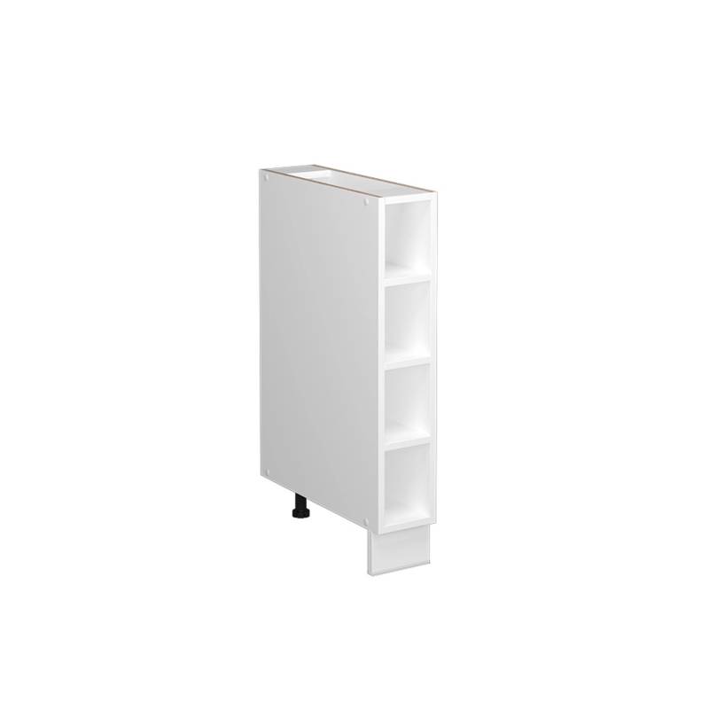 Vicco Midischrank Fame-Line Weiß/Weiß 15 x 82 cm ohne Arbeitsplatte von Vicco