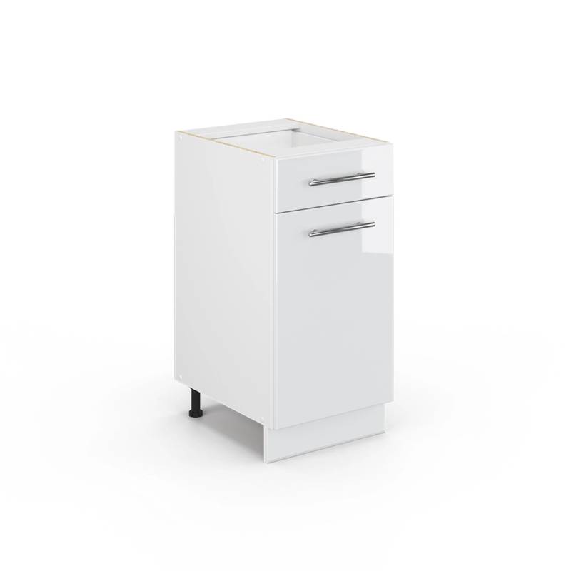 Vicco Midischrank Fame-Line Weiß Hochglanz/Weiß 40 x 82 cm Vicco Midischrank Fame-Line Weiß Hochglanz/Weiß 40 x 82 cm von Vicco