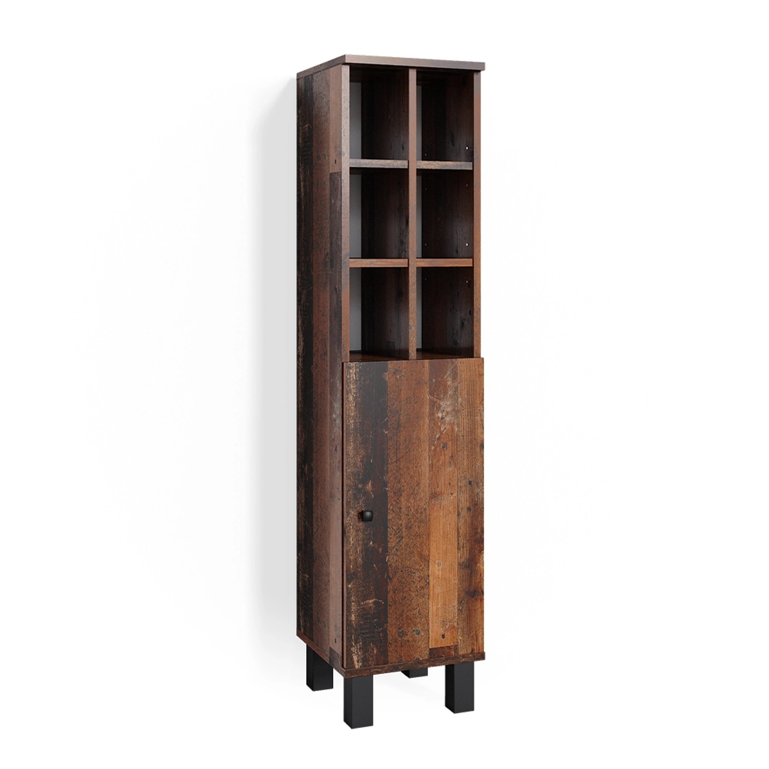Vicco Midischrank Fynn Eiche Rustikal 30 x 131 cm Große Tür Vicco Midischrank Fynn Eiche Rustikal 30 x 131 cm Große Tür von Vicco