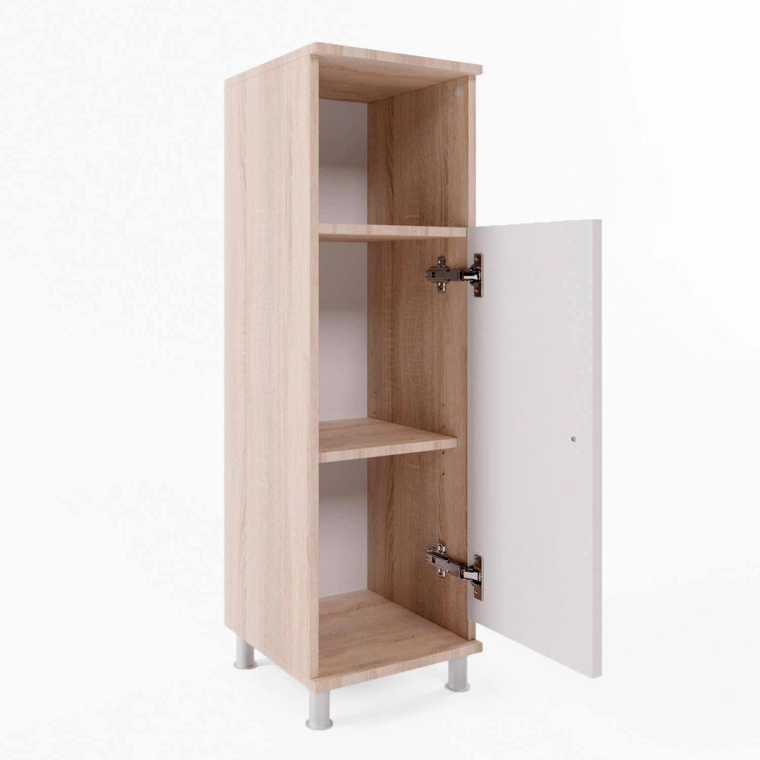 Vicco Midischrank Fynn Sonoma/Weiß 30 x 95 cm Vicco Midischrank Fynn Sonoma/Weiß 30 x 95 cm von Vicco