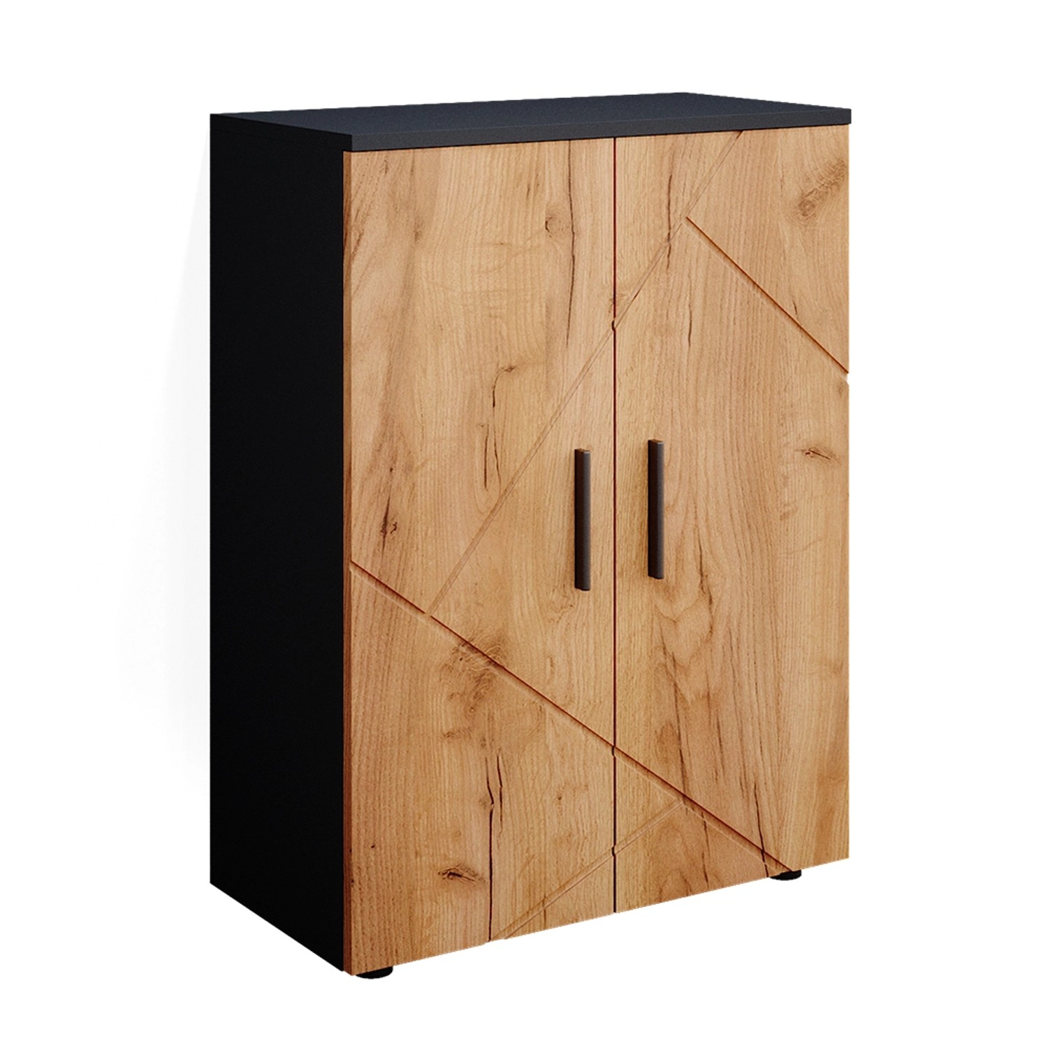 Vicco Midischrank Irma Anthrazit/Goldkraft Eiche 60 x 81 cm Vicco Midischrank Irma Anthrazit/Goldkraft Eiche 60 x 81 cm von Vicco