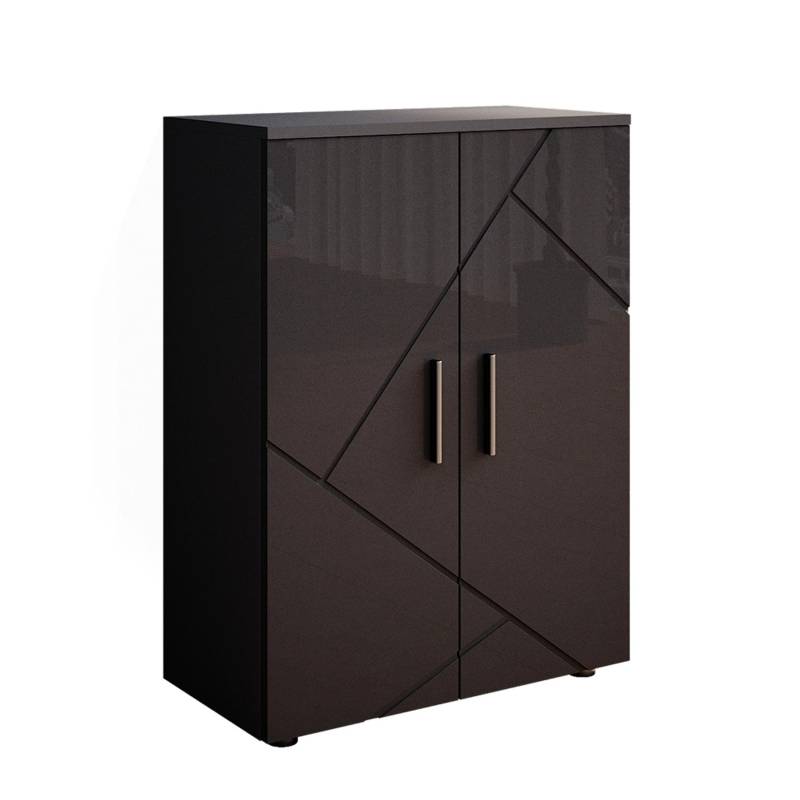 Vicco Midischrank Irma Anthrazit Hochglanz 60 x 81 cm von Vicco