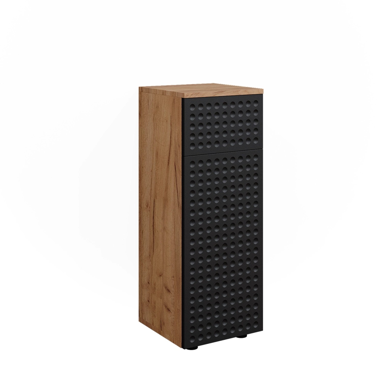 Vicco Midischrank Irma Goldkraft Eiche/Anthrazit 30 x 81 cm mit 1 Schublade 2 Fächer Badezimmer Opt 2 Vicco Midischrank Irma Goldkraft Eiche/Anthrazit 30 x 81 cm mit 1 Schublade 2 Fächer Badezimmer Opt 2 von Vicco