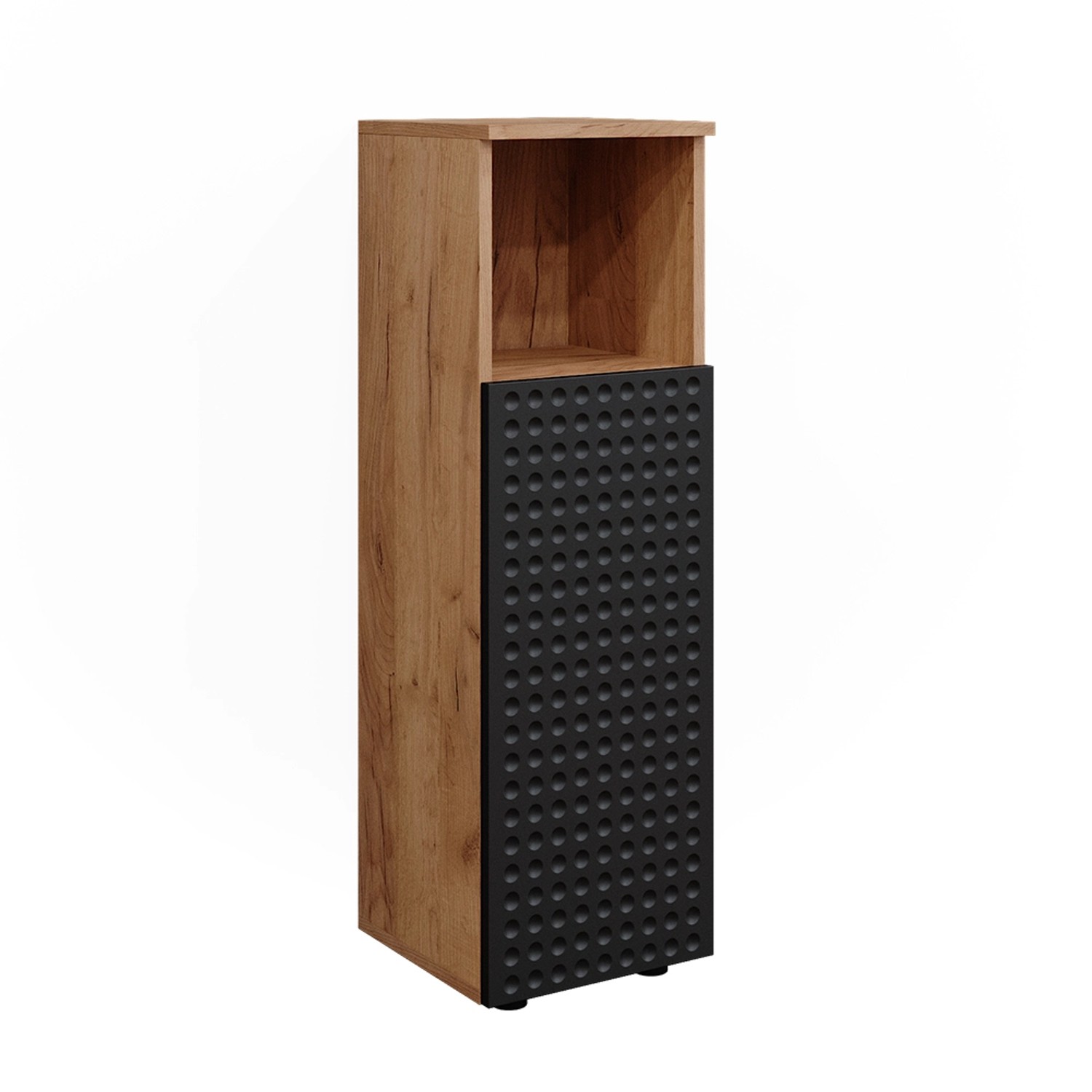 Vicco Midischrank Irma Goldkraft Eiche/Anthrazit 30 x 95 cm Opt 2 Vicco Midischrank Irma Goldkraft Eiche/Anthrazit 30 x 95 cm Opt 2 von Vicco