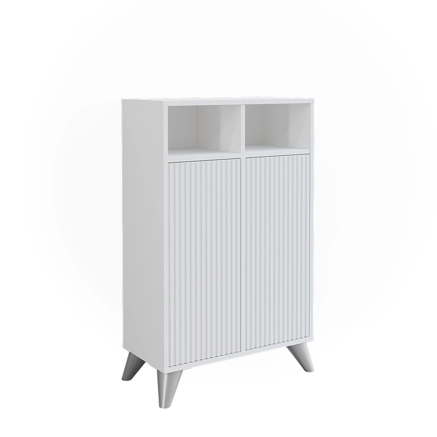 Vicco Midischrank Leano Weiß 60 x 97 cm mit 2 Türen Vicco Midischrank Leano Weiß 60 x 97 cm mit 2 Türen von Vicco