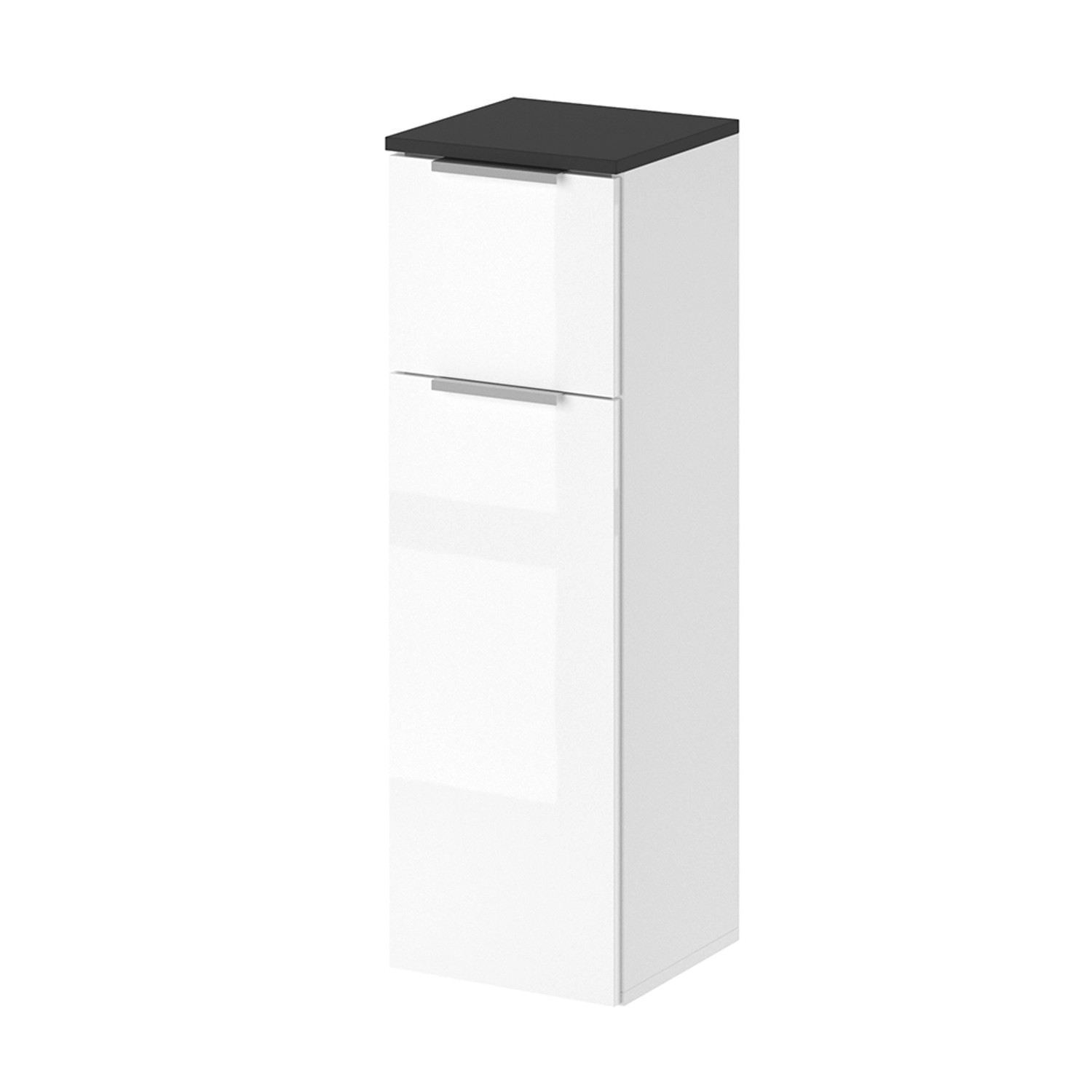 Vicco Midischrank Otis Weiß Hochglanz/Anthrazit 30 x 95 cm Vicco Midischrank Otis Weiß Hochglanz/Anthrazit 30 x 95 cm von Vicco