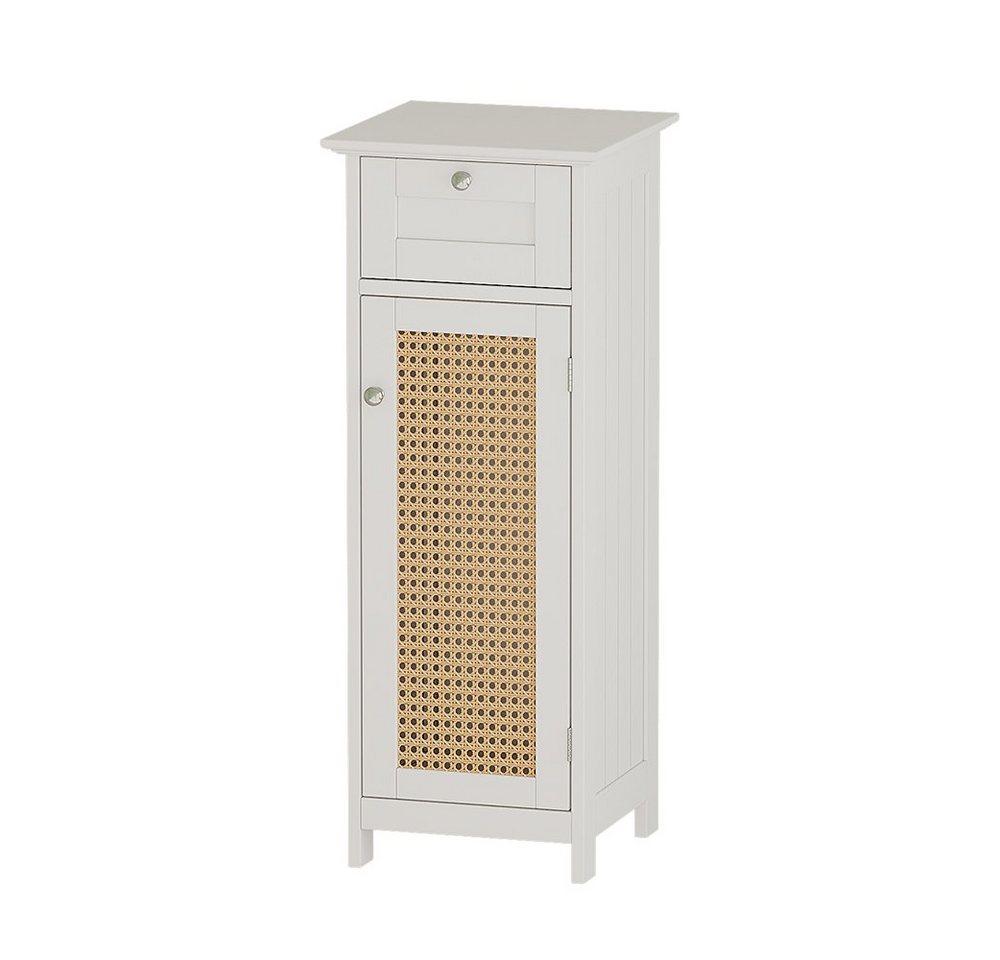 Vicco Midischrank Rosario, Weiß, 32 x 87 cm mit Tür und Schublade Vicco Midischrank Rosario, Weiß, 32 x 87 cm mit Tür und Schublade von Vicco