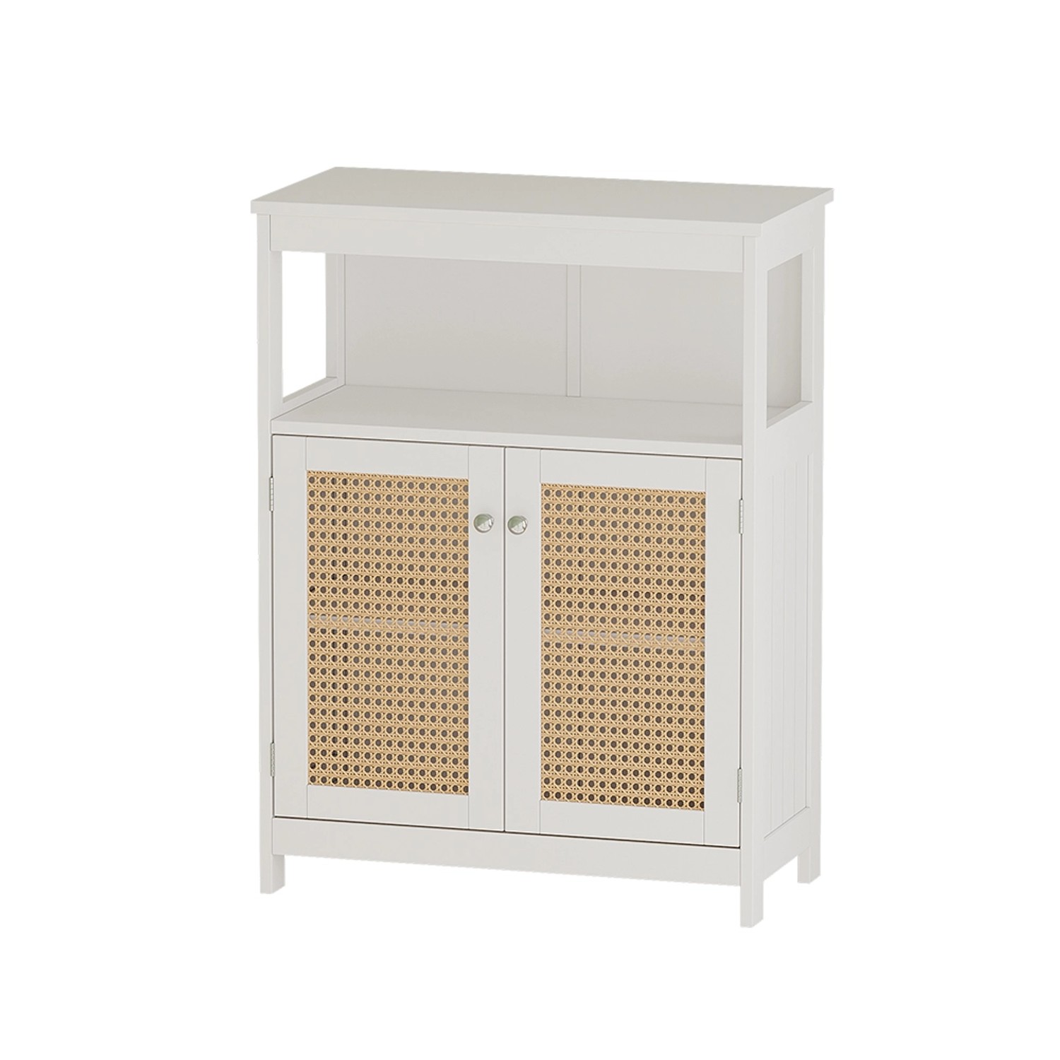 Vicco Midischrank Rosario Weiß 60 x 80 cm mit Türen und offenem Fach Vicco Midischrank Rosario Weiß 60 x 80 cm mit Türen und offenem Fach von Vicco