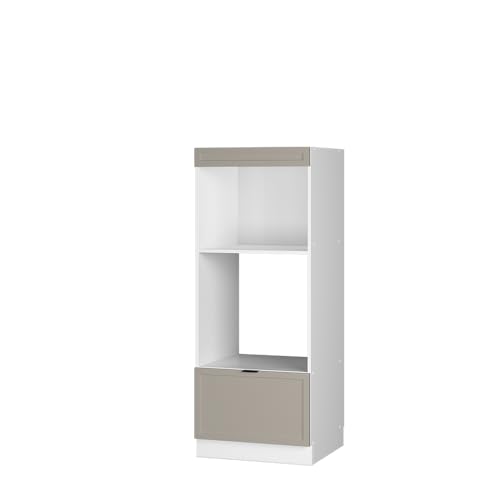 Vicco Mikrowellenschrank Fame-Line, Küchenregal für die Mikrowelle, GrauBeige, 60 cm offen Vicco Mikrowellenschrank Fame-Line, Küchenregal für die Mikrowelle, GrauBeige, 60 cm offen von Vicco
