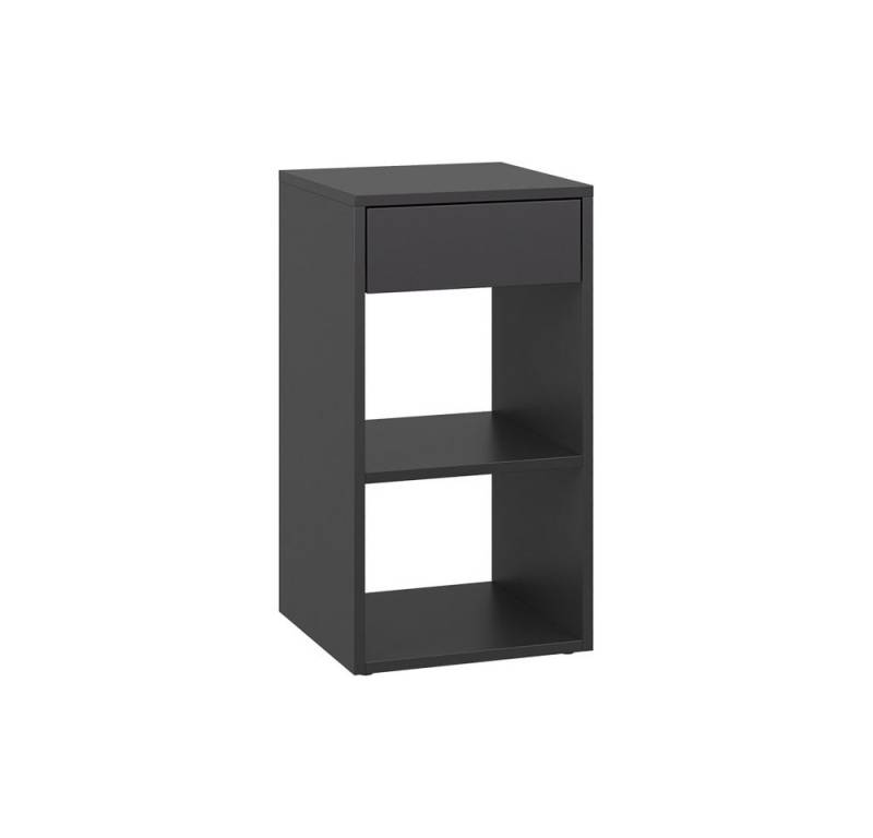 Vicco Nachtschrank Dany, Anthrazit, 35 x 65 cm mit 1 Schublade von Vicco