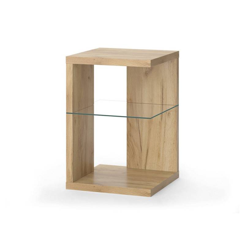 Vicco Nachtschrank Derby, Goldkraft Eiche, 40.2 x 59.4 cm von Vicco