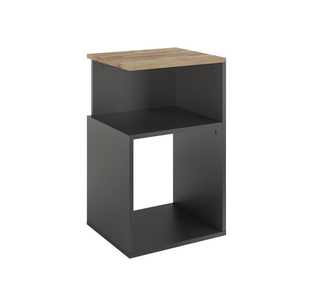 Vicco Nachtschrank Elios, Anthrazit/Goldkraft Eiche, 40 x 65.3 cm Vicco Nachtschrank Elios, Anthrazit/Goldkraft Eiche, 40 x 65.3 cm von Vicco