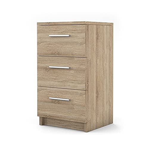 Vicco Nachttisch, Nachtkommode, Sonoma, 38 x 66 cm von Vicco