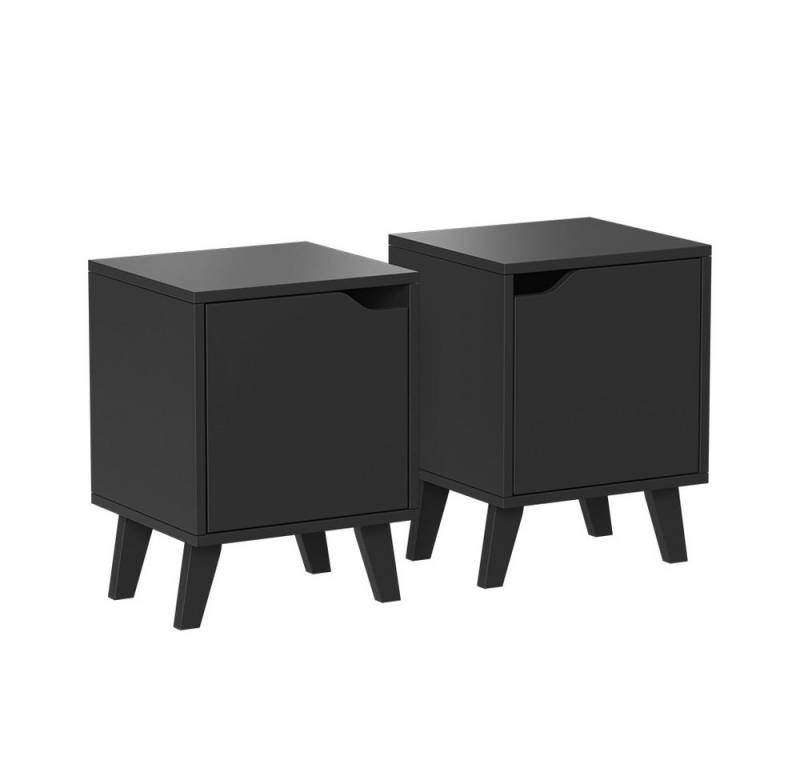 Vicco Nachtschrank Malu, Schwarz, 2er Set Vicco Nachtschrank Malu, Schwarz, 2er Set von Vicco