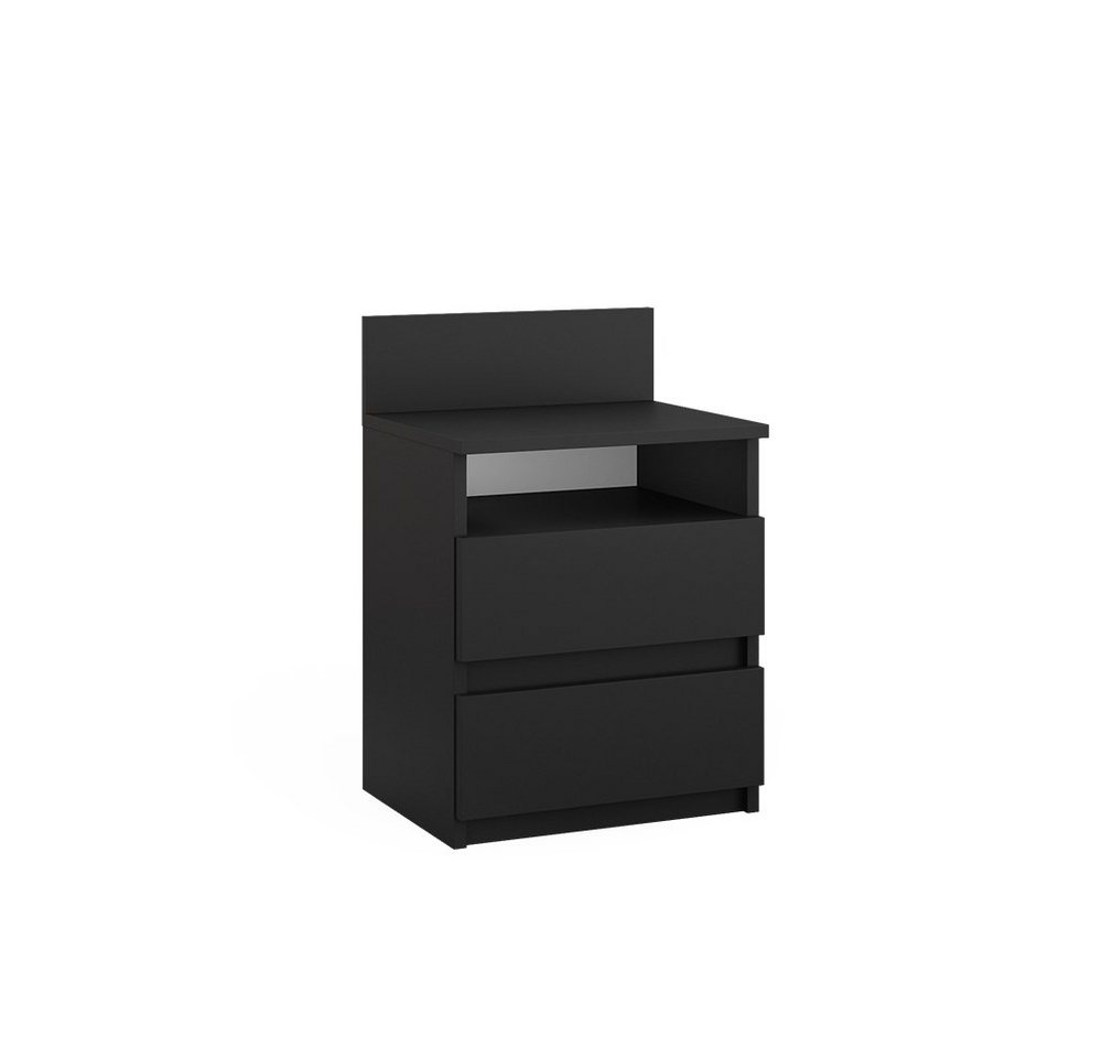 Vicco Nachtschrank Monty, Schwarz, 39.6 x 59.1 cm Vicco Nachtschrank Monty, Schwarz, 39.6 x 59.1 cm von Vicco
