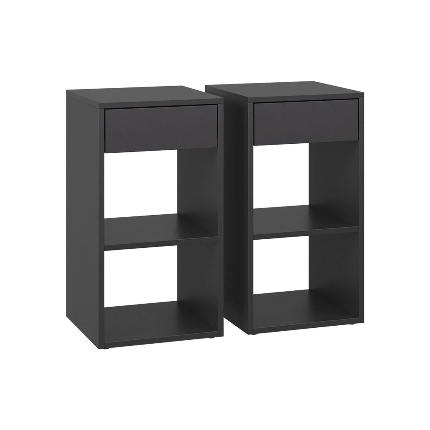 Vicco Nachttisch Dany Anthrazit 35 x 65 2er Set Vicco Nachttisch Dany Anthrazit 35 x 65 2er Set von Vicco