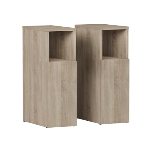 Vicco Nachttisch Enton, Sonoma, 2er Set Vicco Nachttisch Enton, Sonoma, 2er Set von Vicco