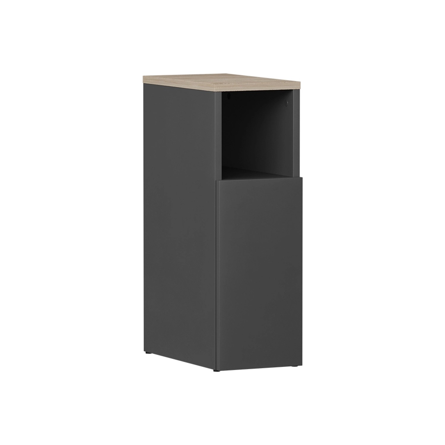 Vicco Nachttisch Enton Anthrazit/Sonoma 20 x 60 mit 1 Tür Vicco Nachttisch Enton Anthrazit/Sonoma 20 x 60 mit 1 Tür von Vicco