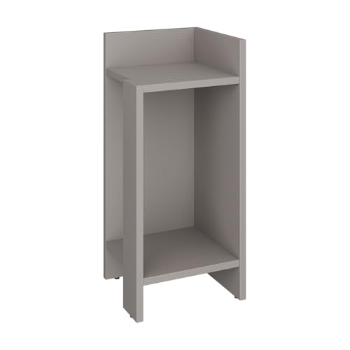 Vicco Nachttisch Lenar, Nachtkommode, Greige, 27 x 60 cm von Vicco