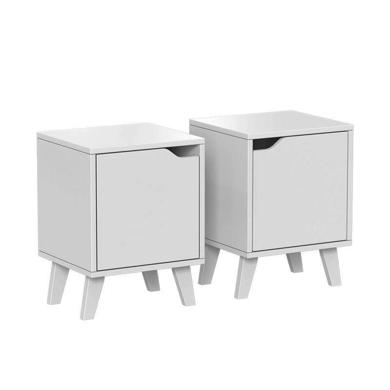 Vicco Nachttisch Malu Weiß 35 x 47 2er Set Vicco Nachttisch Malu Weiß 35 x 47 2er Set von Vicco