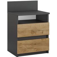 Nachttisch Monty, Anthrazit, 39.6 x 59.1 cm Vicco Nachttisch Monty, Anthrazit, 39.6 x 59.1 cm Vicco von Vicco