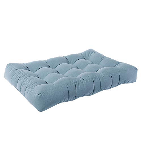 Vicco Palettenkissen, Eisblau, 120 x 15 cm von Vicco