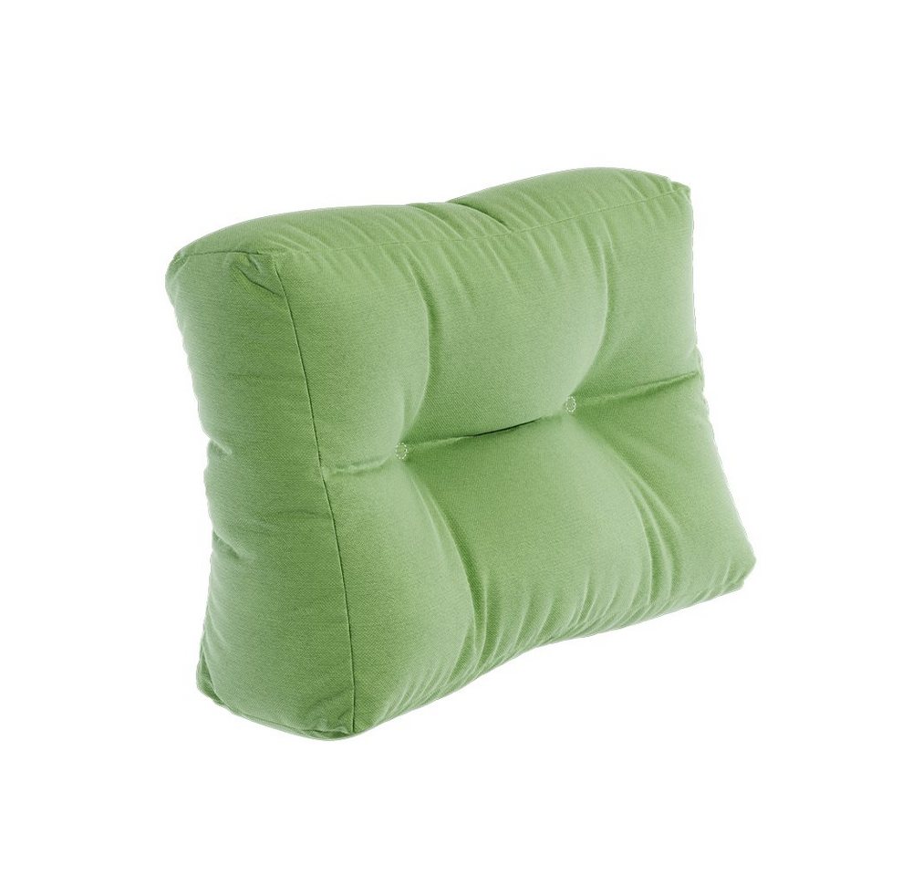 Vicco Palettenkissen Flocken, Grün, 60 x 20 cm von Vicco