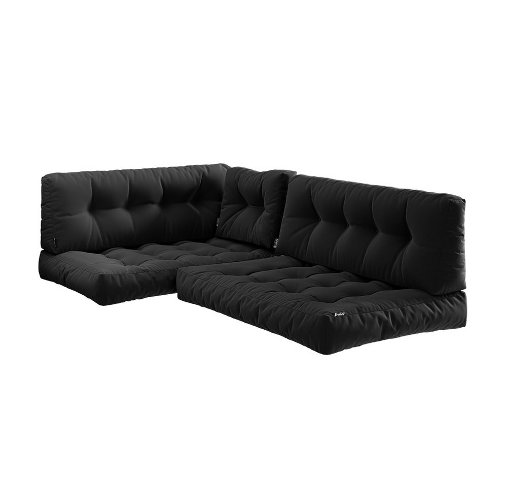 Vicco Palettenkissen Ohio, Anthrazit, 5 Teile, wasserabweisend von Vicco