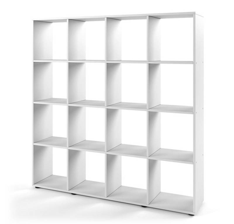 Vicco Raumteiler Karree, Weiß, 138.5 x 142.5 cm von Vicco